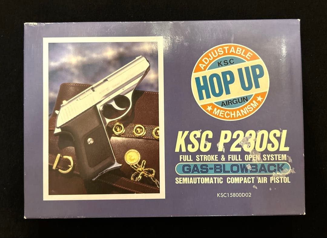 ガスガン　KSC P230SL シルバー