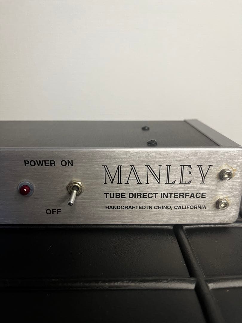 【極美品・厳選真空管】MANLEY Tube Direct Interface