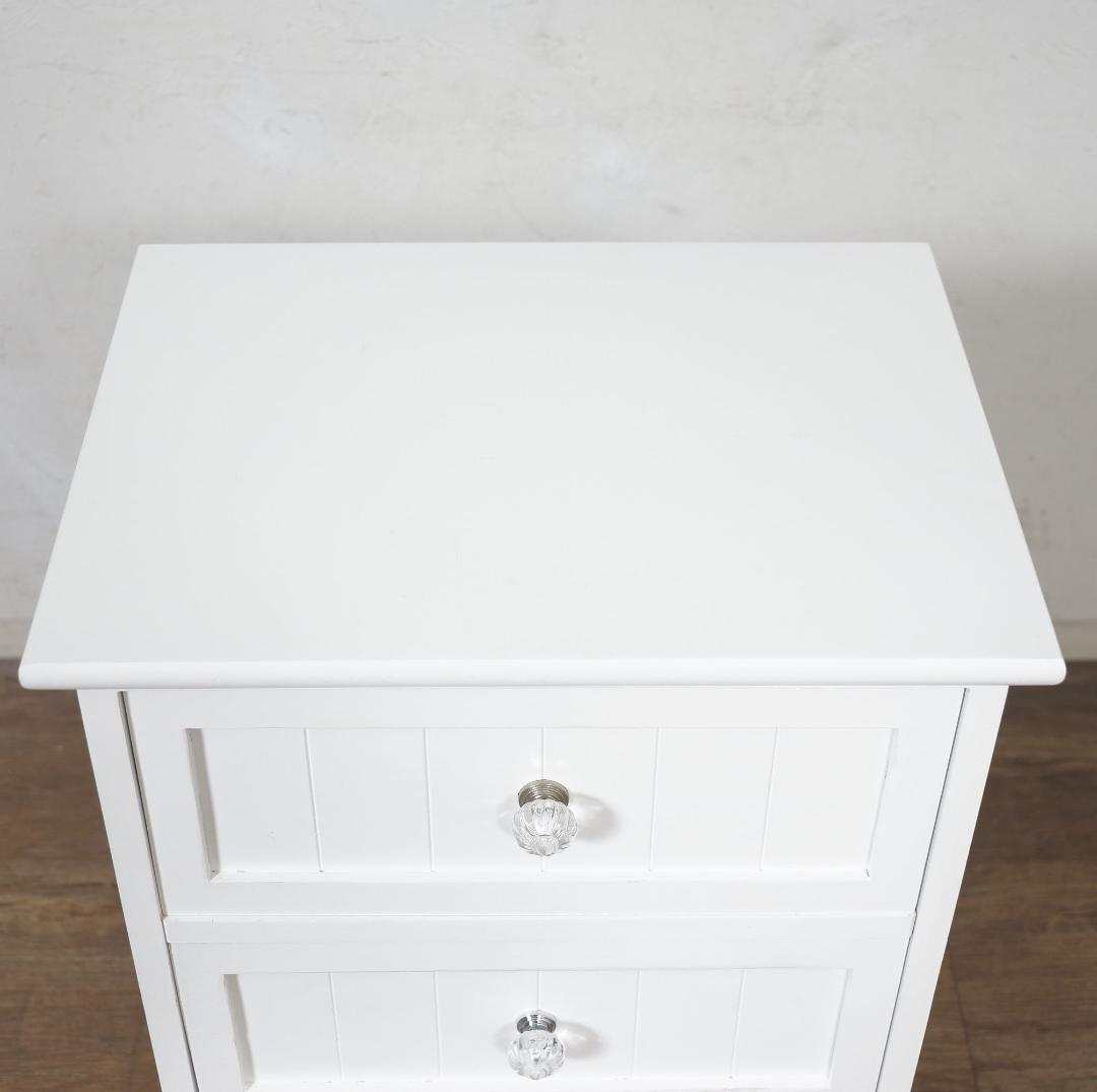 【新品・未使用】　ランドリーチェスト　4段　パンプキン取っ手