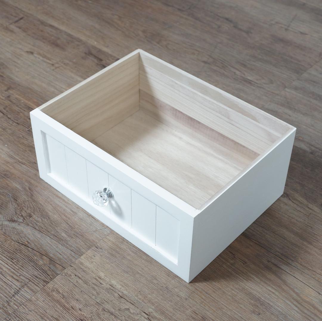 【新品・未使用】　ランドリーチェスト　4段　パンプキン取っ手