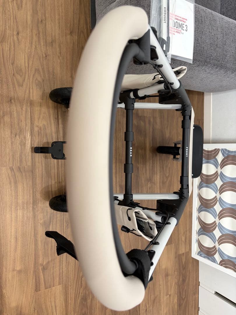 未使用に近い　カスタム　エアバギー　フレーム　オーツ×ホワイトアッシュ　DOME