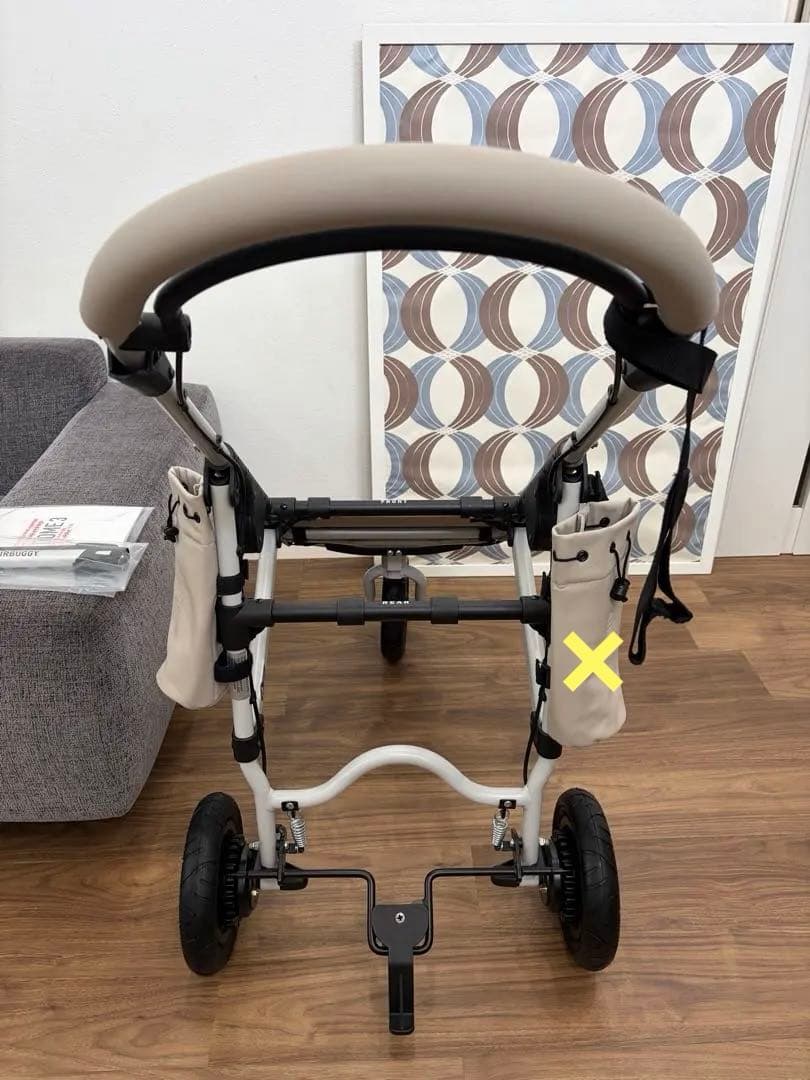 未使用に近い　カスタム　エアバギー　フレーム　オーツ×ホワイトアッシュ　DOME