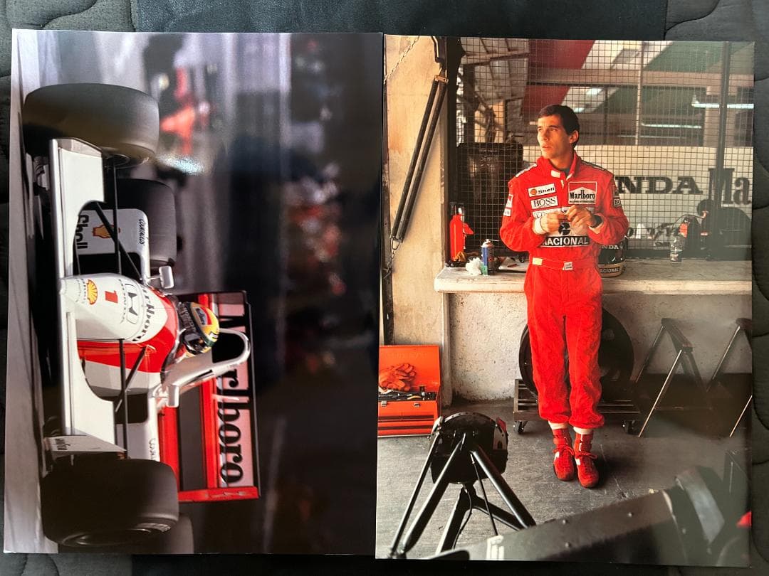 アイルトン・セナ　ポートレイト A2 (42cmx59cm) サイズ　24枚