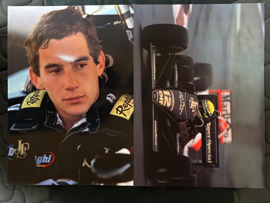 アイルトン・セナ　ポートレイト A2 (42cmx59cm) サイズ　24枚