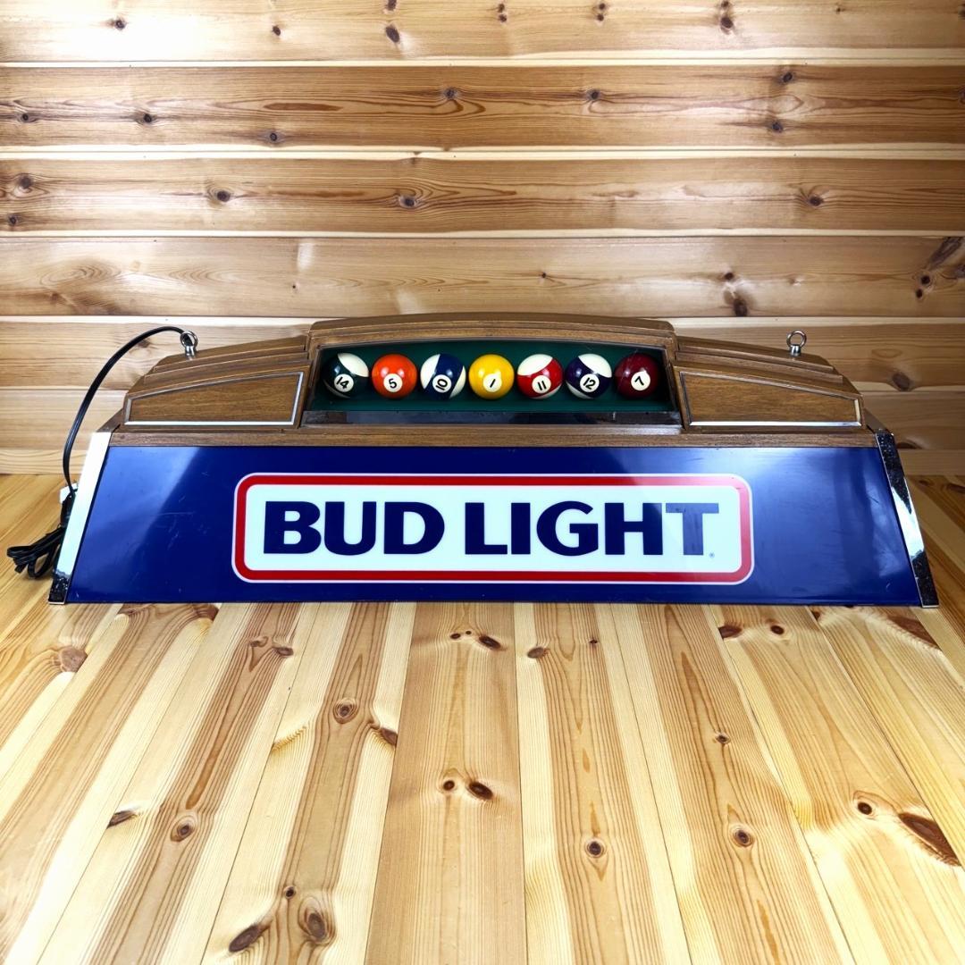 BUD LIGHT プールランプ バドライト ビリヤード ライト ビンテージ
