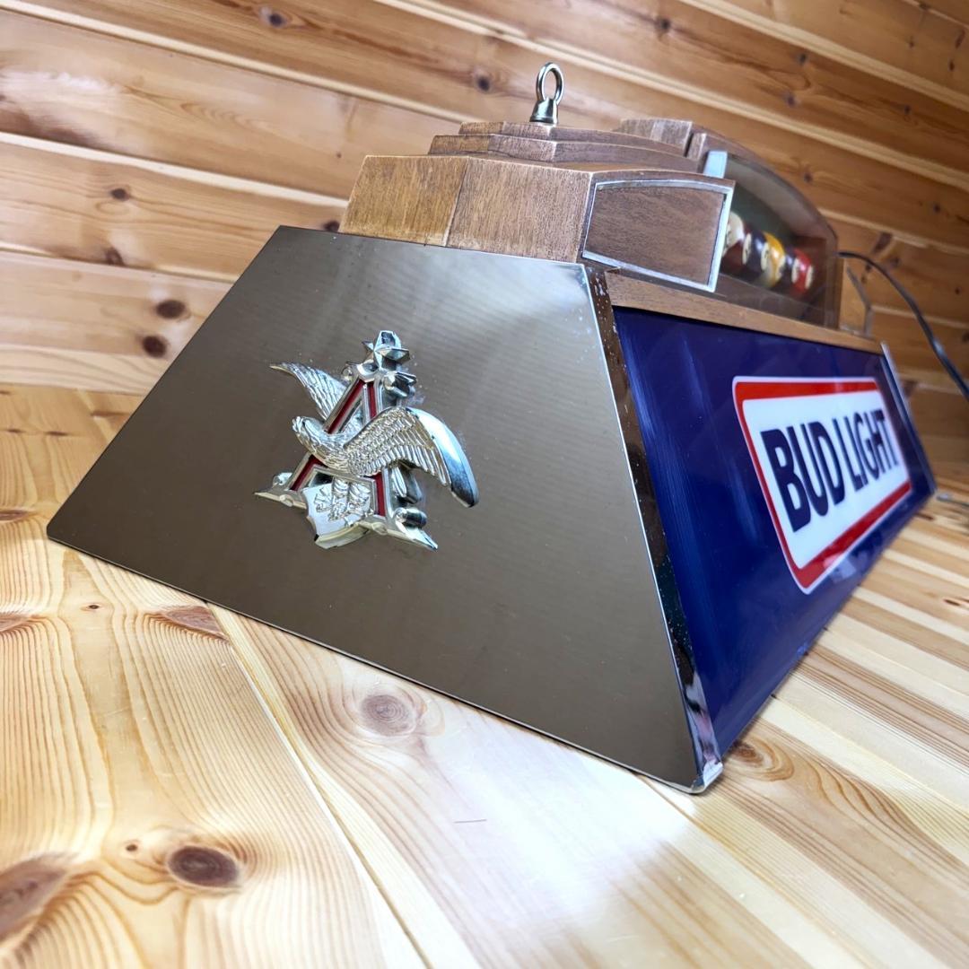 BUD LIGHT プールランプ バドライト ビリヤード ライト ビンテージ