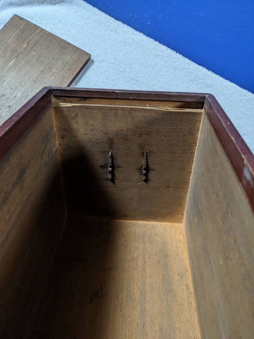 木箱　御溜　アンティーク　レトロ