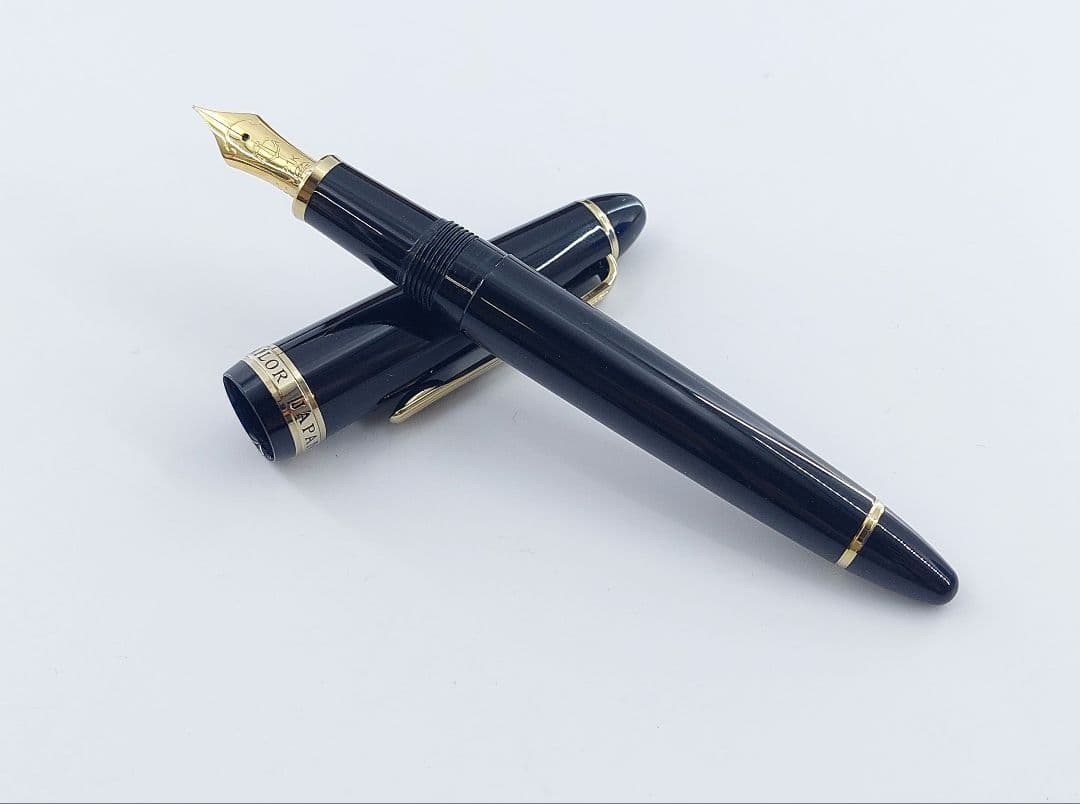 未使用 SAILOR セーラー 万年筆 プロフィット 21K 黒×金 インク付