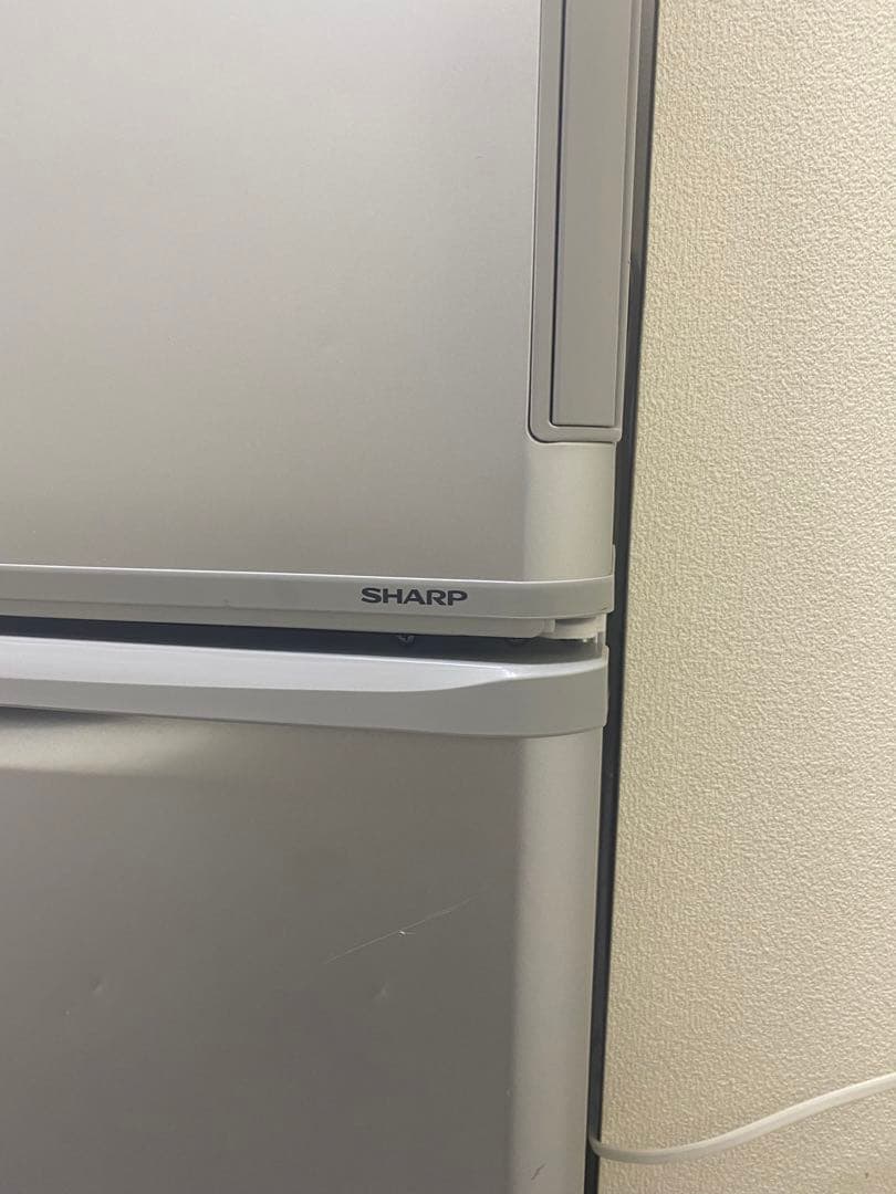 シャープノンフロン冷凍冷蔵庫SJ-W351E-S