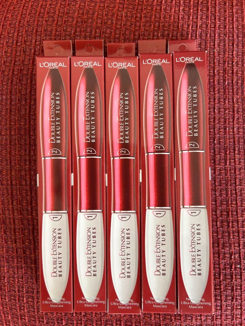 ロレアル ダブル エクステンション ビューティーチューブ マスカラ　5個セット〜