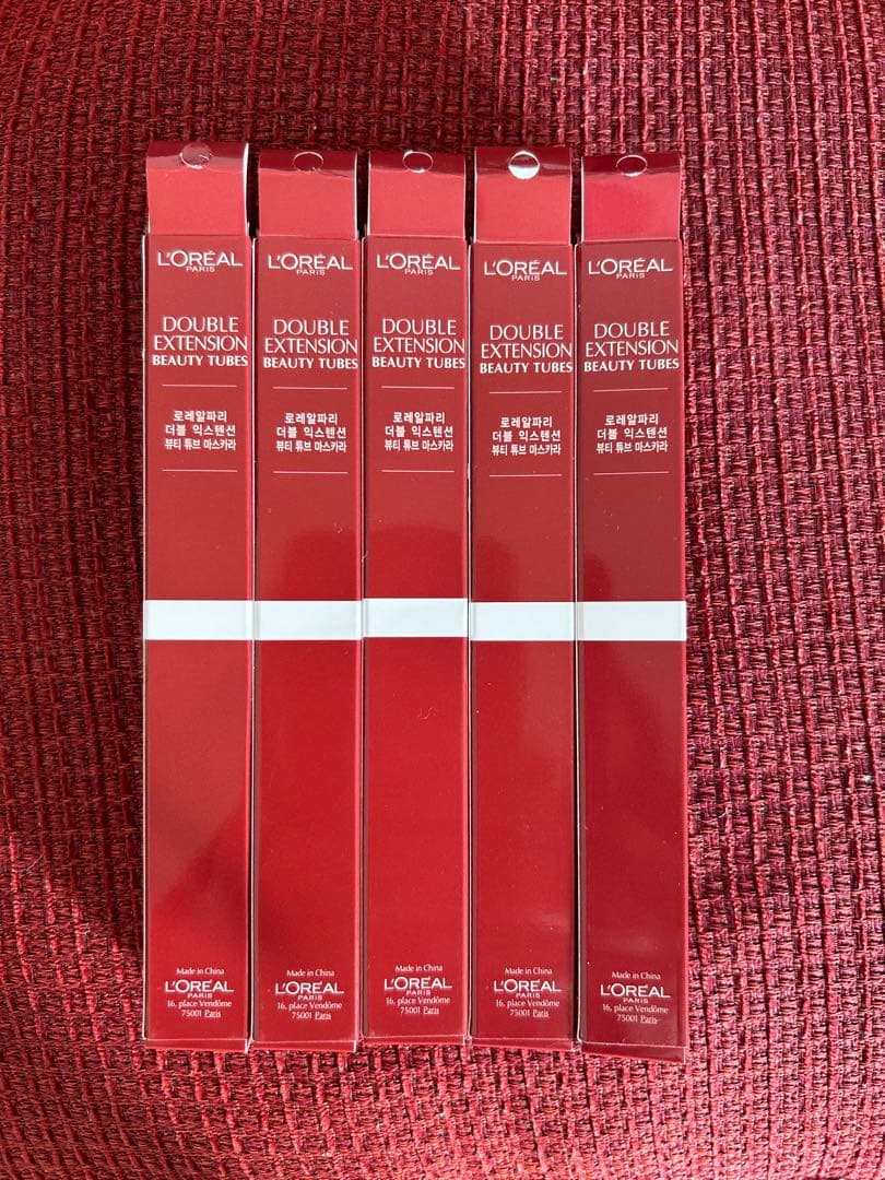 ロレアル ダブル エクステンション ビューティーチューブ マスカラ　5個セット〜