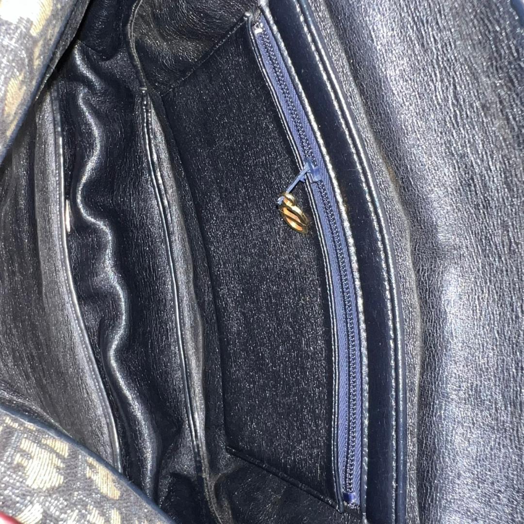 ⭐️Christian Dior⭐️ディオール トロッター バッグ ネイビー