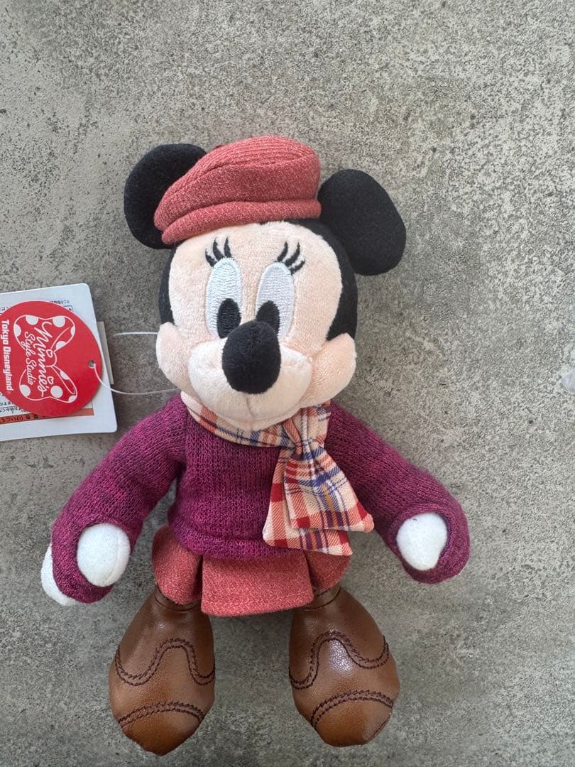 ミニー　スタイルスタジオ　秋　ぬいぐるみバッチ