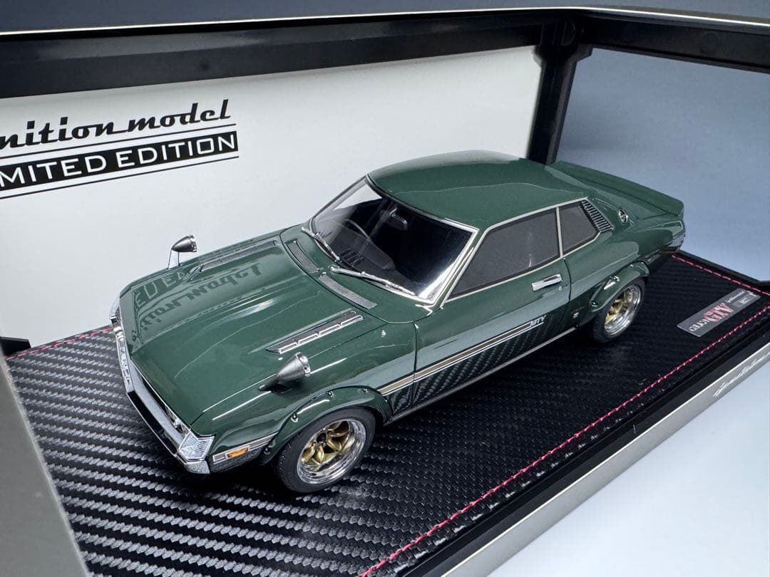 IG 1/18 トヨタ セリカ 1600GTV TA22 グリーン 2TG