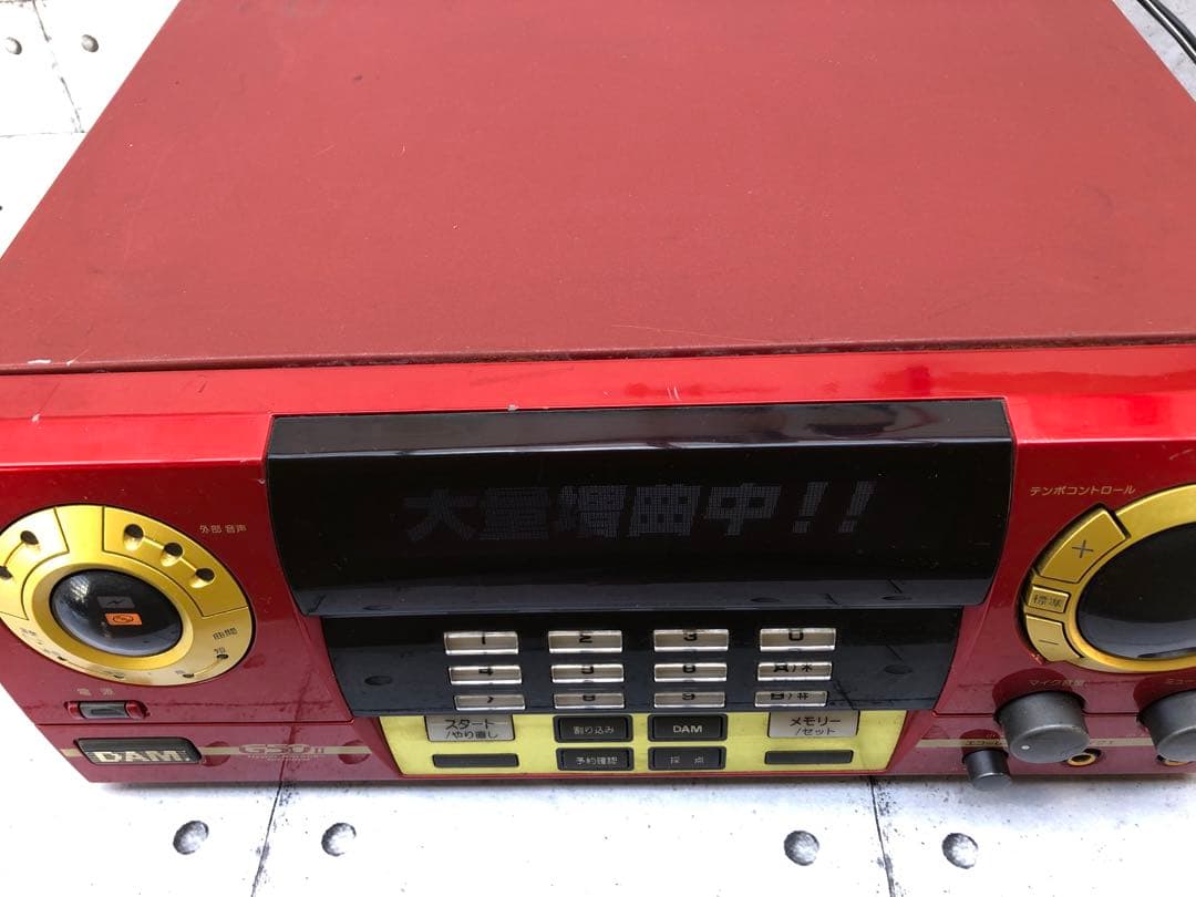 第一興商 DAM G-50Ⅱ家庭用 カラオケ機器通電のみ(L104)