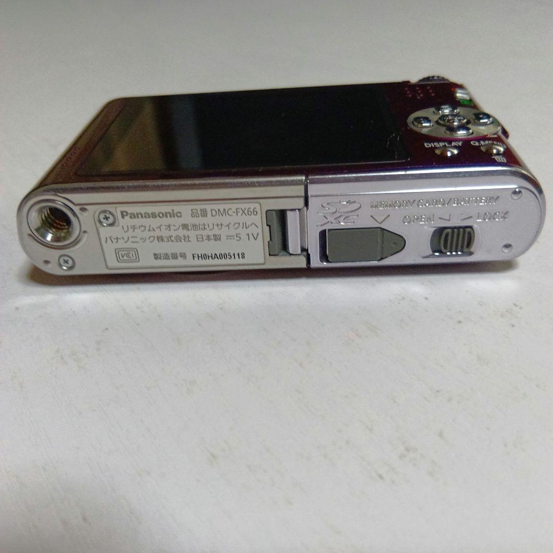 Panasonic LUMIX DMC-FX66 デジタルカメラ　バイオレット