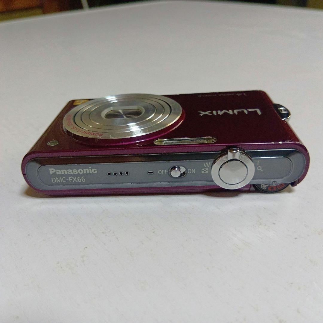 Panasonic LUMIX DMC-FX66 デジタルカメラ　バイオレット