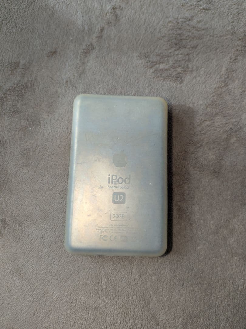 Apple iPod 20GB U2 Special Edition 通電確認