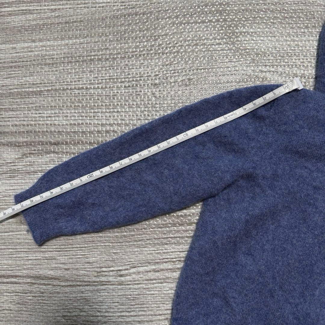 D&G カシミヤ 100% パーカー キッズ ベビー フーディ ブルー 80