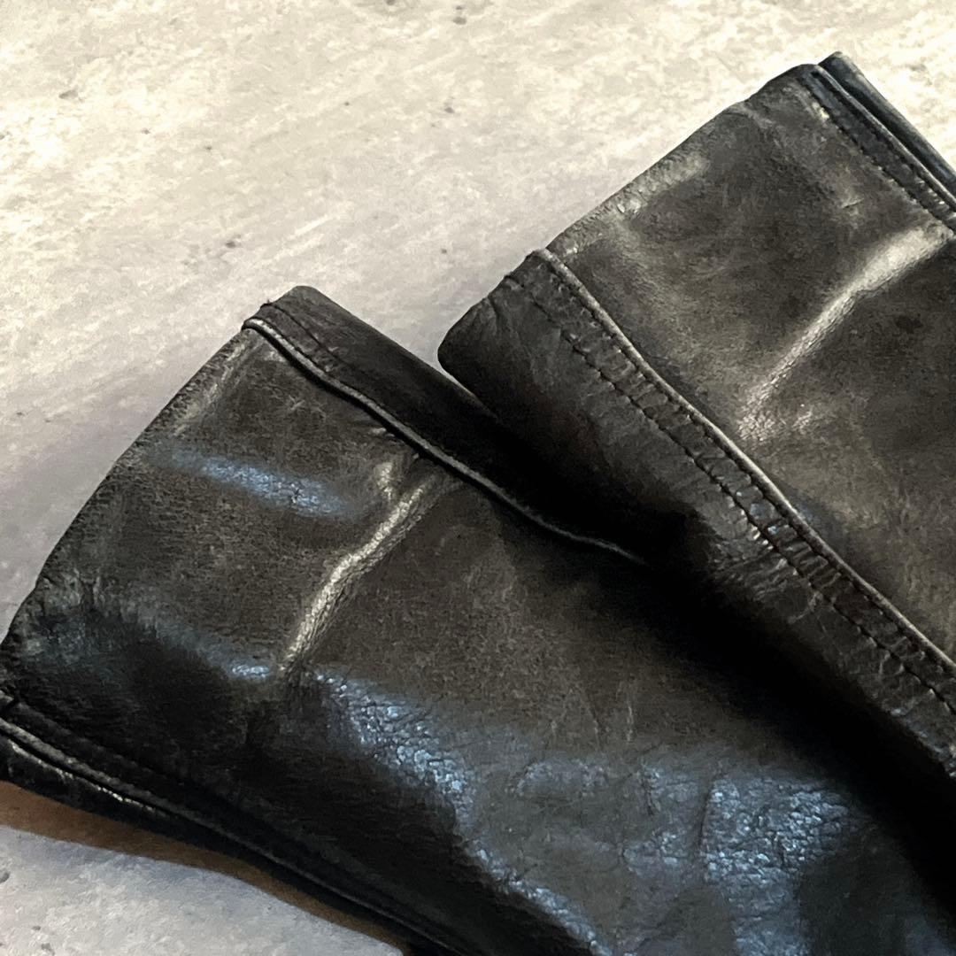 archive cow skin leather jacket 00s ギャル男