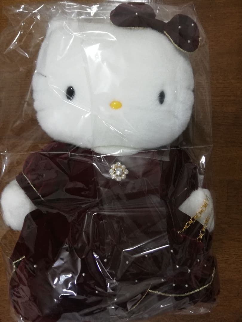 【激レア】サンリオハローキティぬいぐるみ ドレス　約４６cm