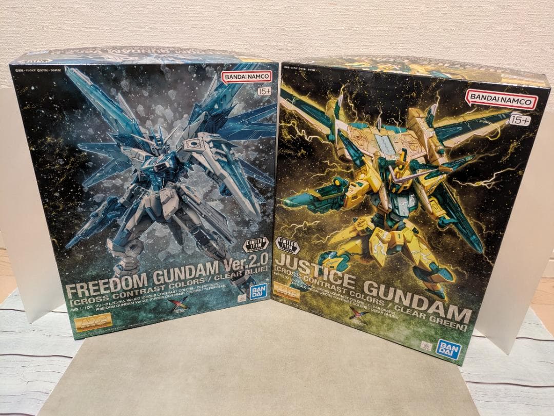 ★イベント限定★MG1/100 フリーダムガンダム・ジャスティスガンダム