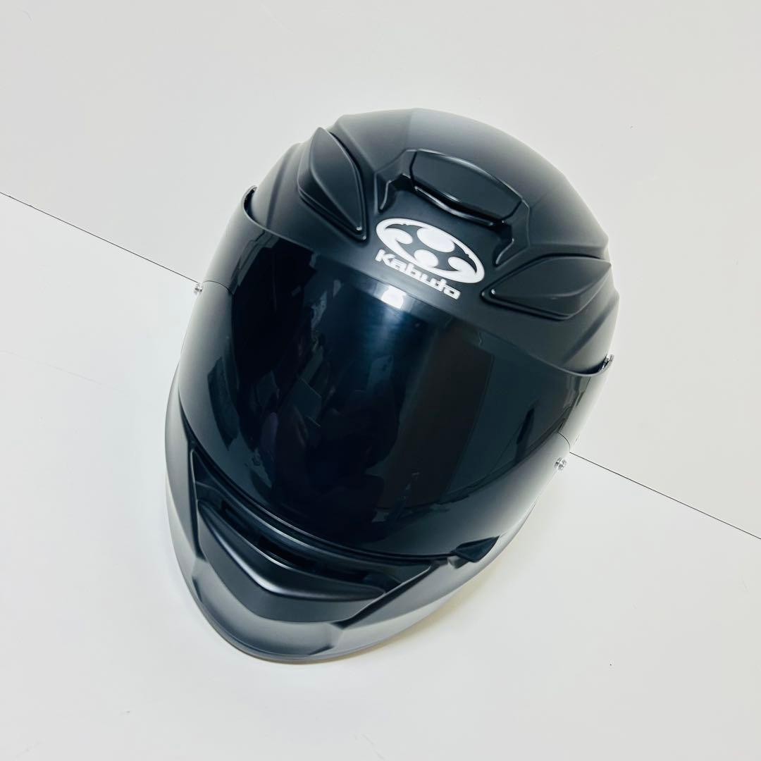 【ほぼ未使用】Kabuto SHUMA フルフェイスヘルメット マットブラック