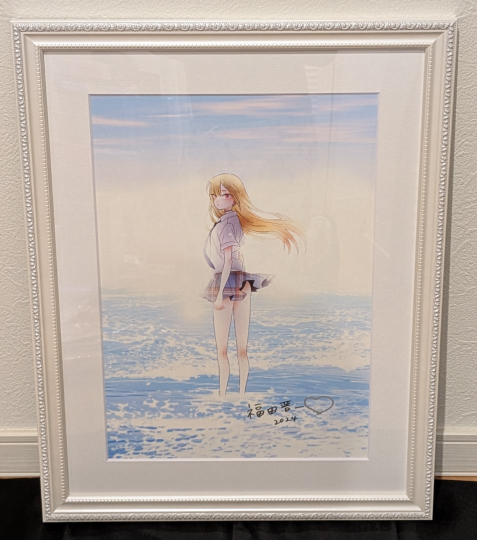 その着せ替え人形は恋をする 福田晋一 直筆サイン入り 複製原画 喜多川海夢