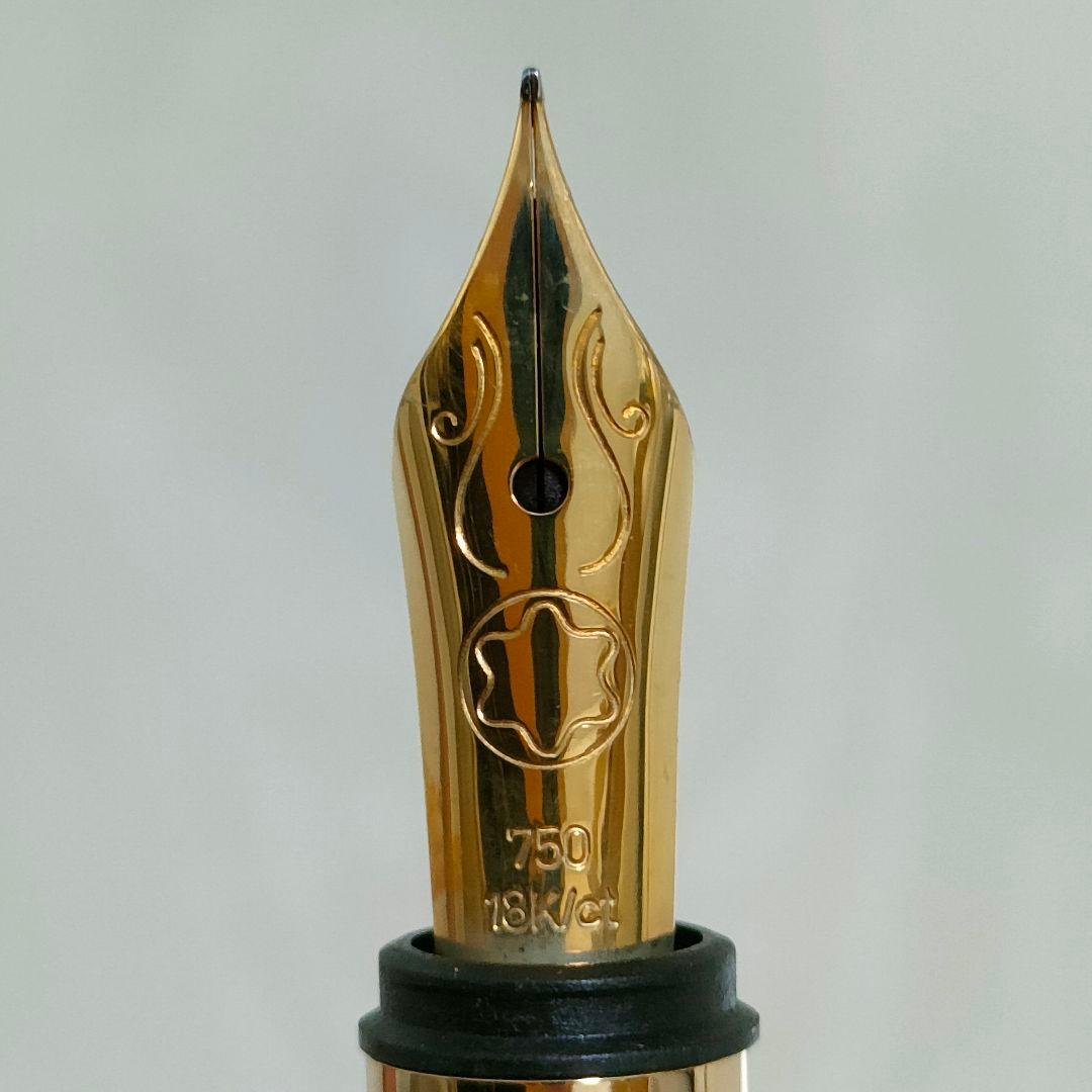 モンブラン　万年筆　ノブレス　オブリージュ　18k　750