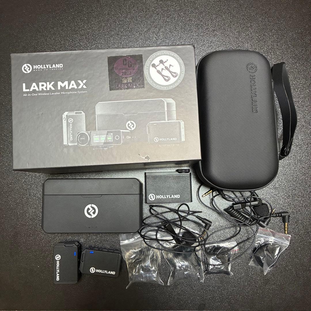 Hollyland-Lark Max-ワイヤレスマイク-ピンマイク