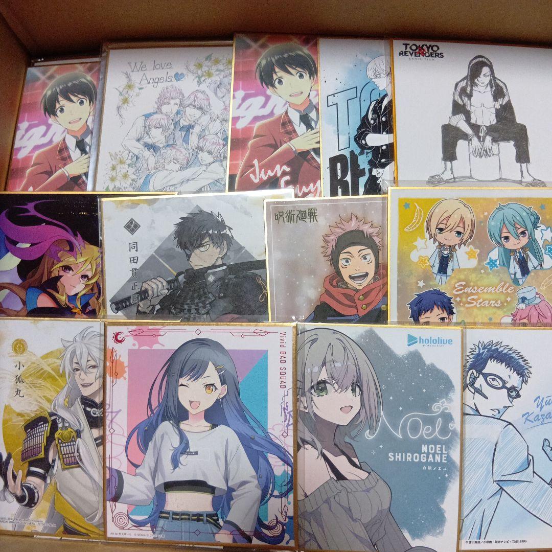 紙雑貨 2000枚以上　アニメグッズ　ノンジャンル　まとめ売り　コースター　色紙