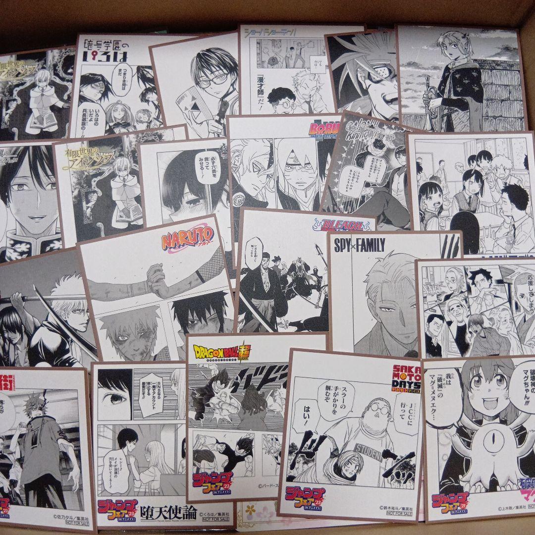 紙雑貨 2000枚以上　アニメグッズ　ノンジャンル　まとめ売り　コースター　色紙