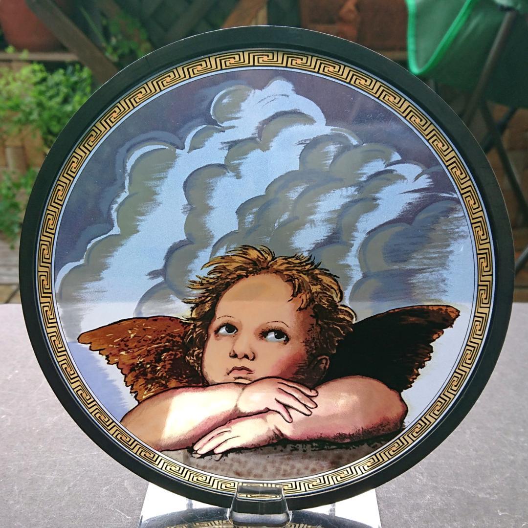 大判ラファエロ ステンドグラス Cherub小天使 グラスマスターズ社