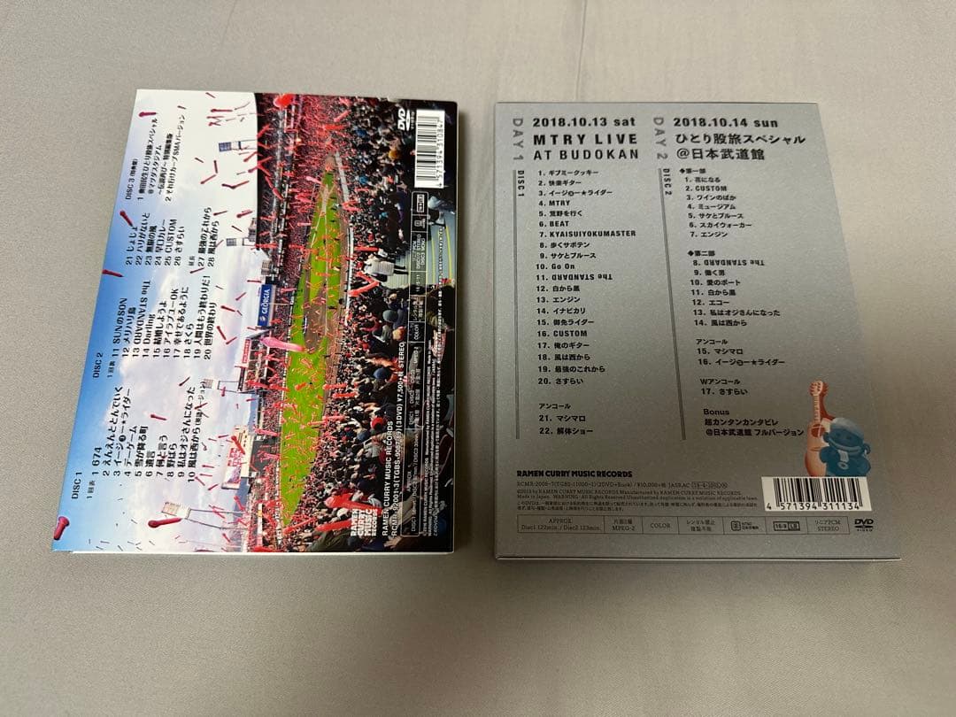 奥田民生 ひとり股旅スペシャル 2015 2018 DVD 2本セット