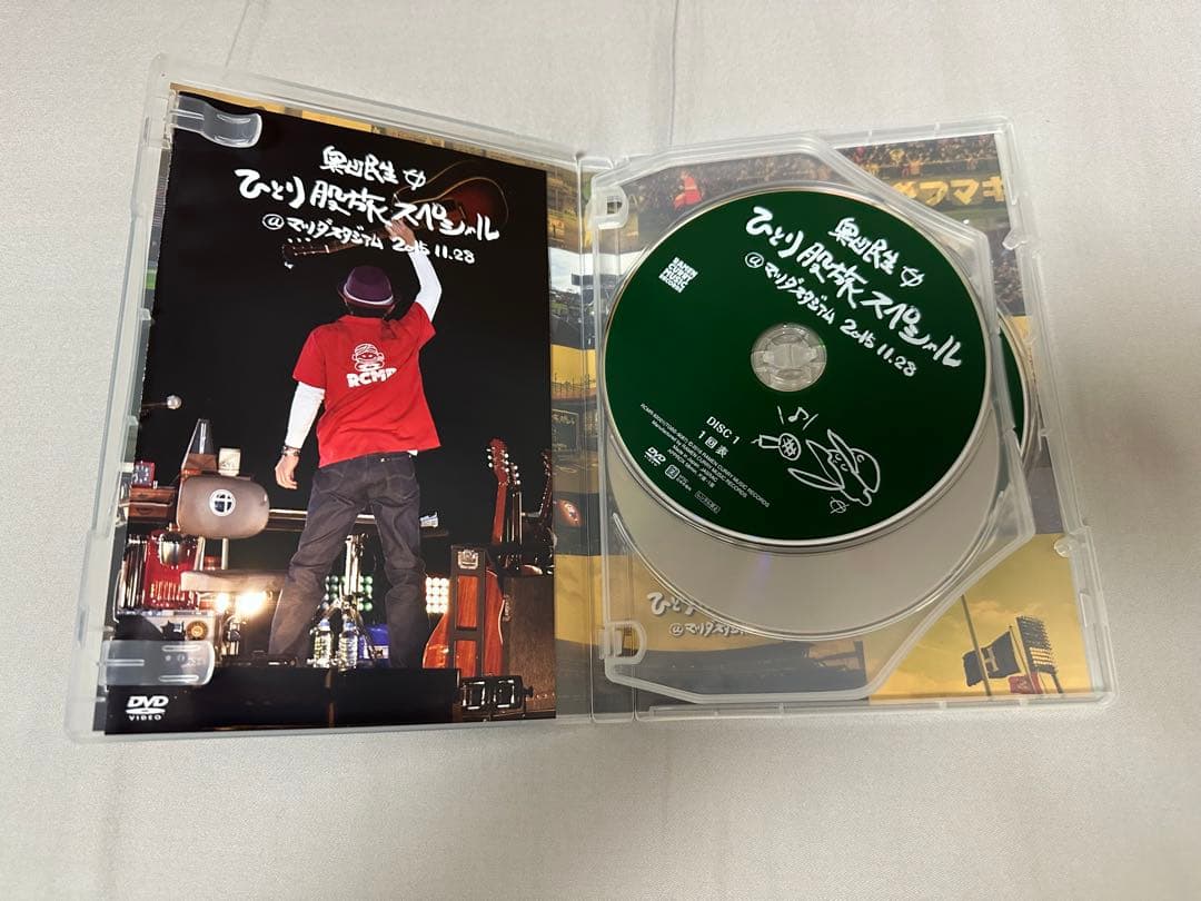 奥田民生 ひとり股旅スペシャル 2015 2018 DVD 2本セット