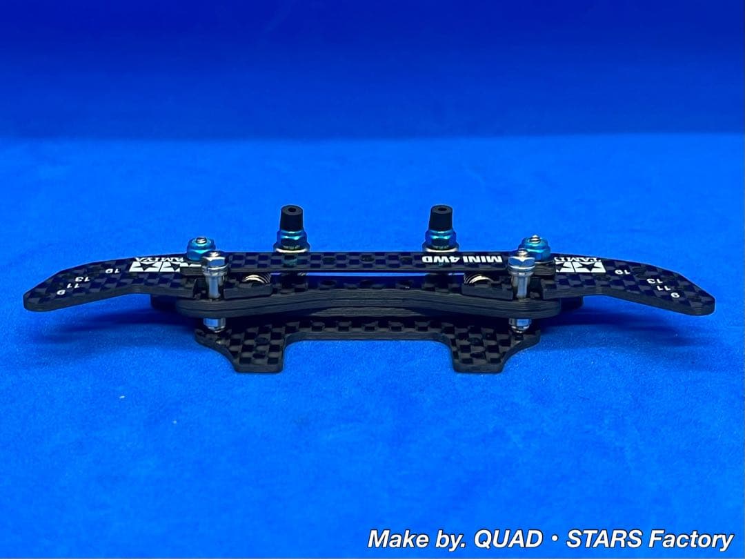 【ミニ四駆・MS用】2軸ATピボット＋1軸リヤアンカー＋お辞儀防止プレート