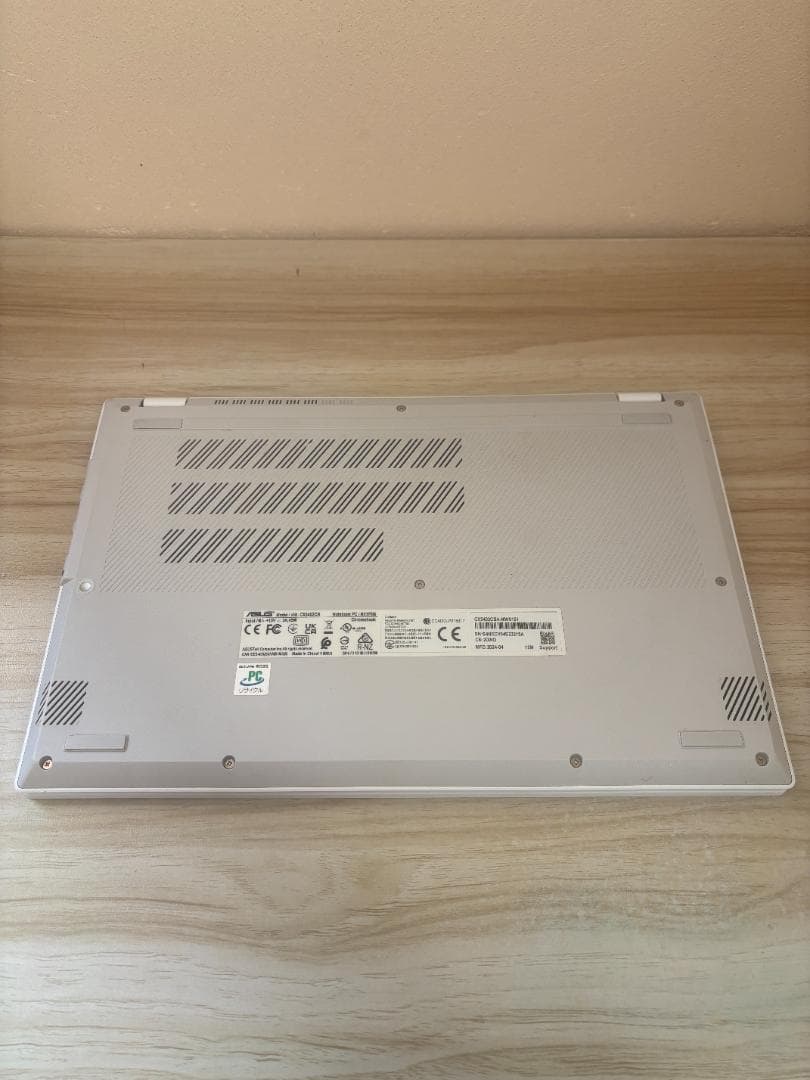 ASUS Chromebook PLUS CX34本体 電源コード付 ノートPC