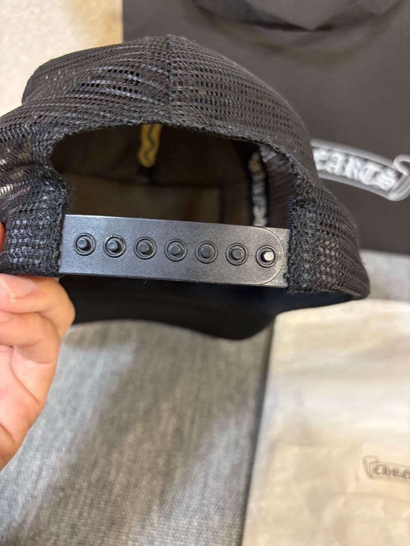 【大人気】クロムハーツキャップ　国内正規品　ブラック