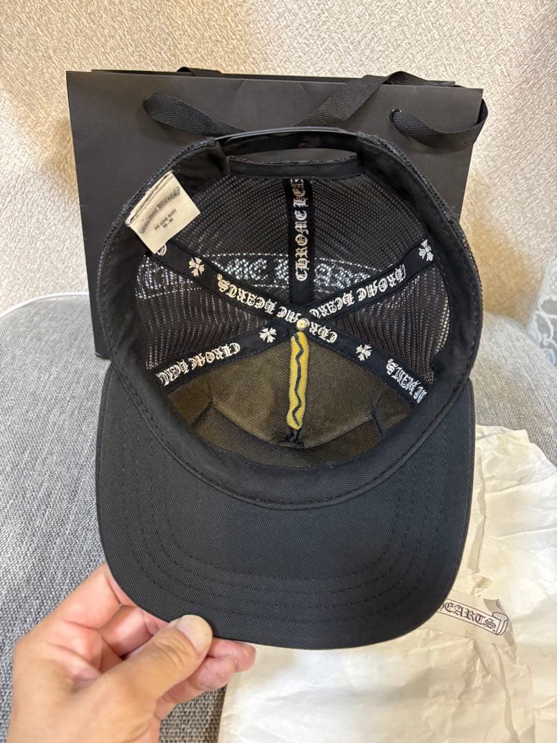 【大人気】クロムハーツキャップ　国内正規品　ブラック