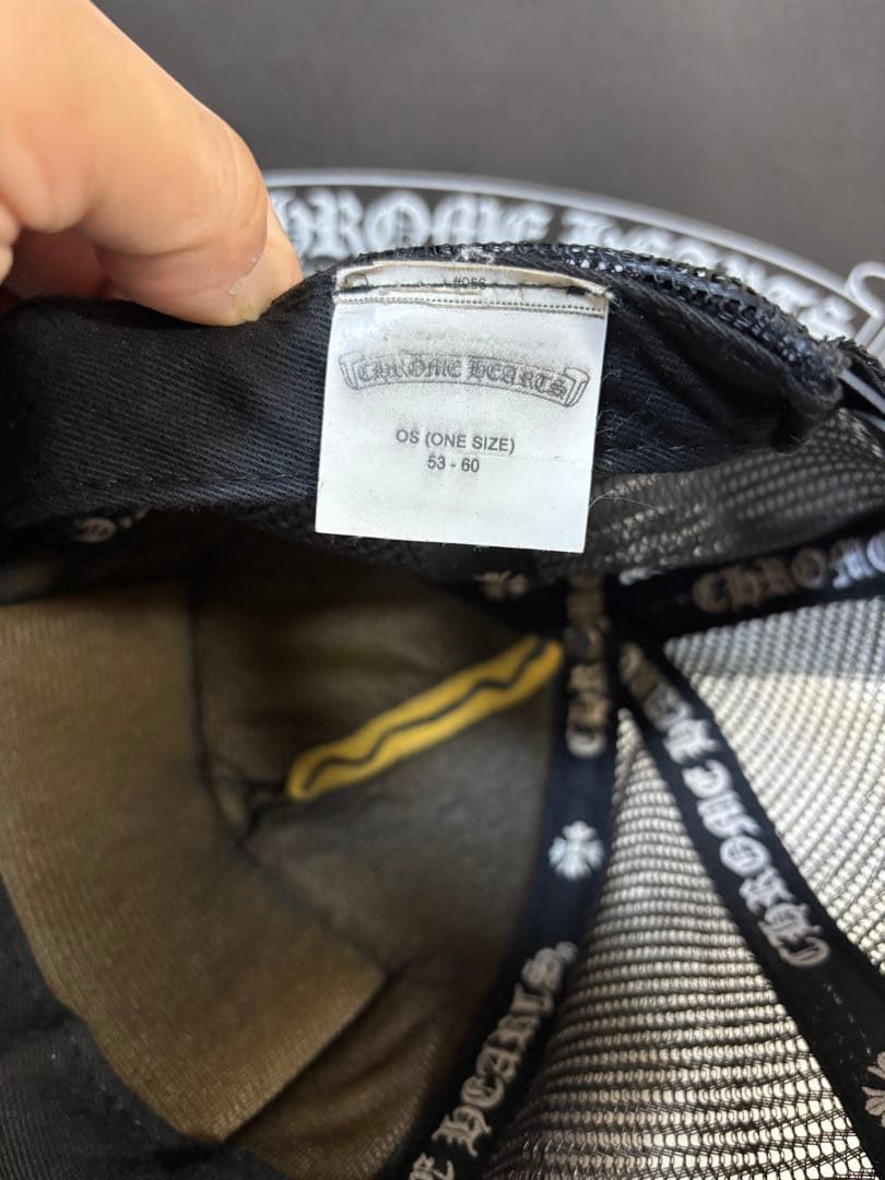 【大人気】クロムハーツキャップ　国内正規品　ブラック