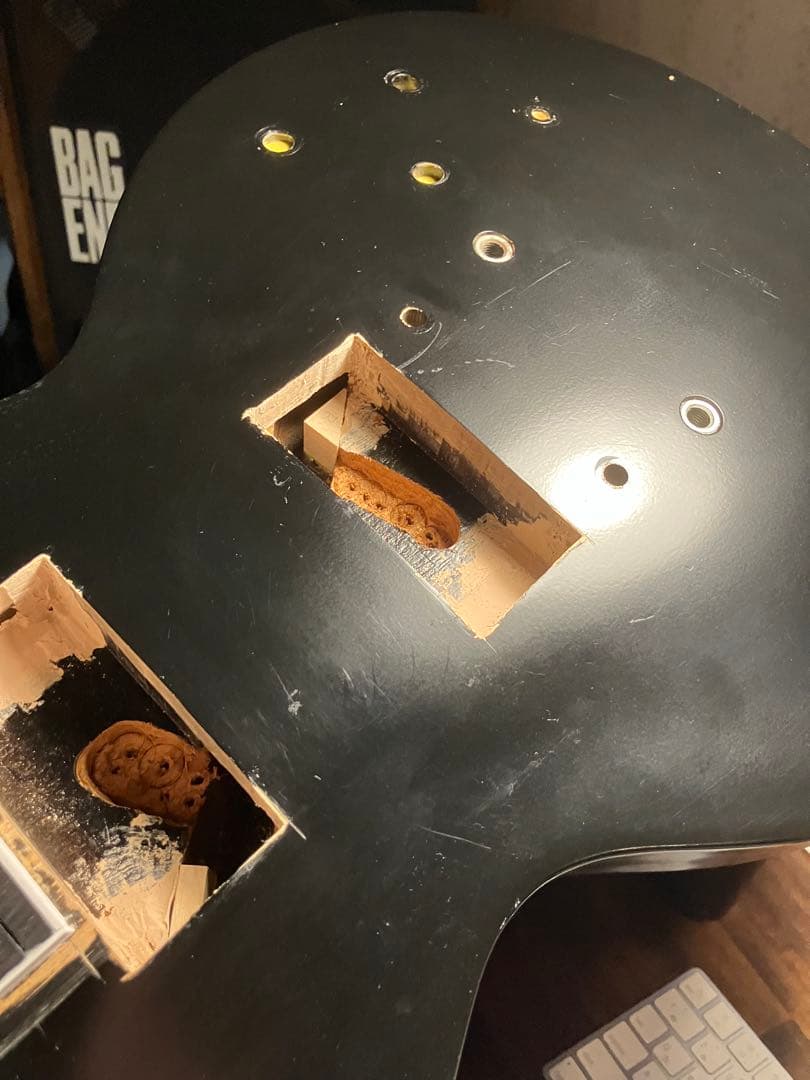 【4/27まで】Gibson Les Paul ボディのみ　自作用パーツ