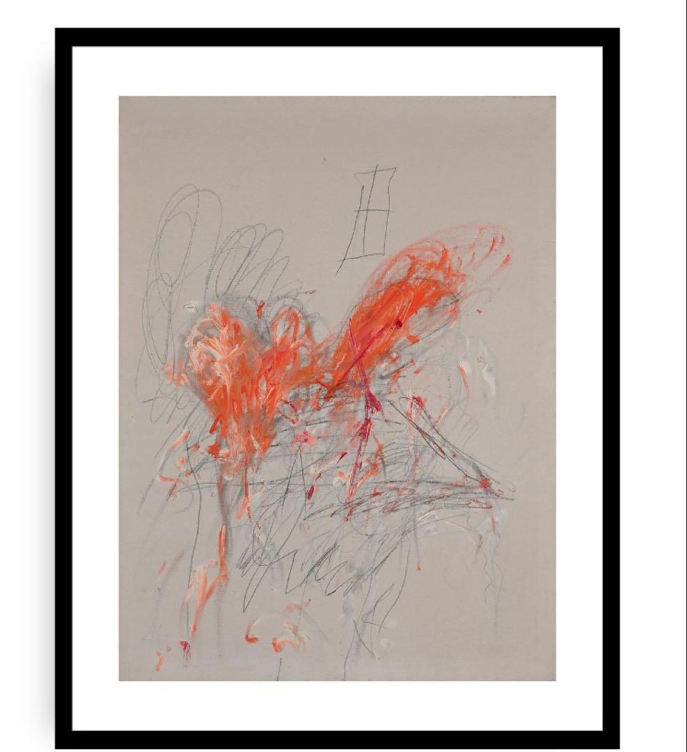 サイ・トゥオンブリー ポスター A2版 Leda and the Swan