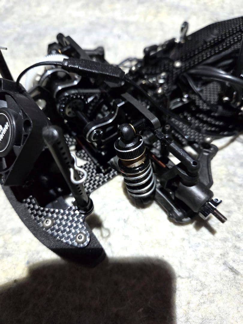 SPICE製 ヨコモBD7 2016 FWDシャーシ ヨコモBL-PRO4付き