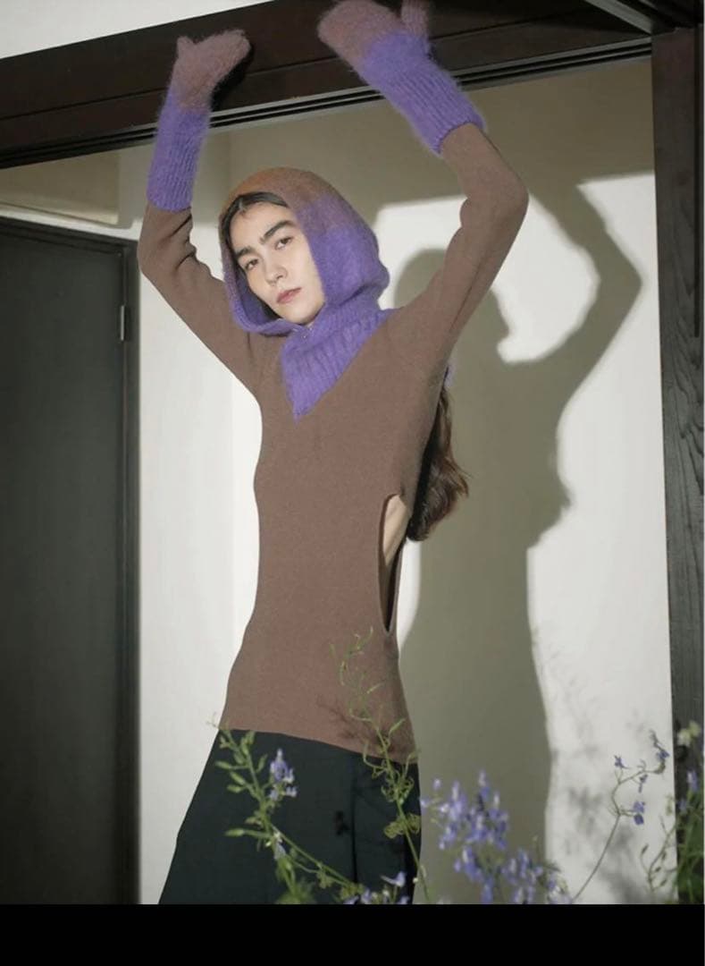 TELOPLAN 帽子　モヘア