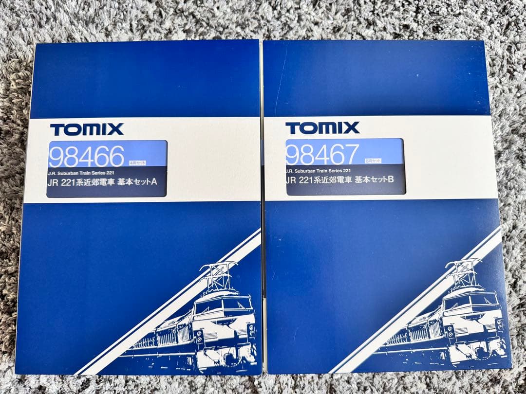 TOMIX 98466 98467 JR 221系基本セットA.B 10両