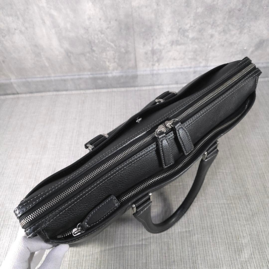 超美品　土屋鞄　プロータ　スクエア　スタンダード　ブリーフケース　ビジネスバッグ