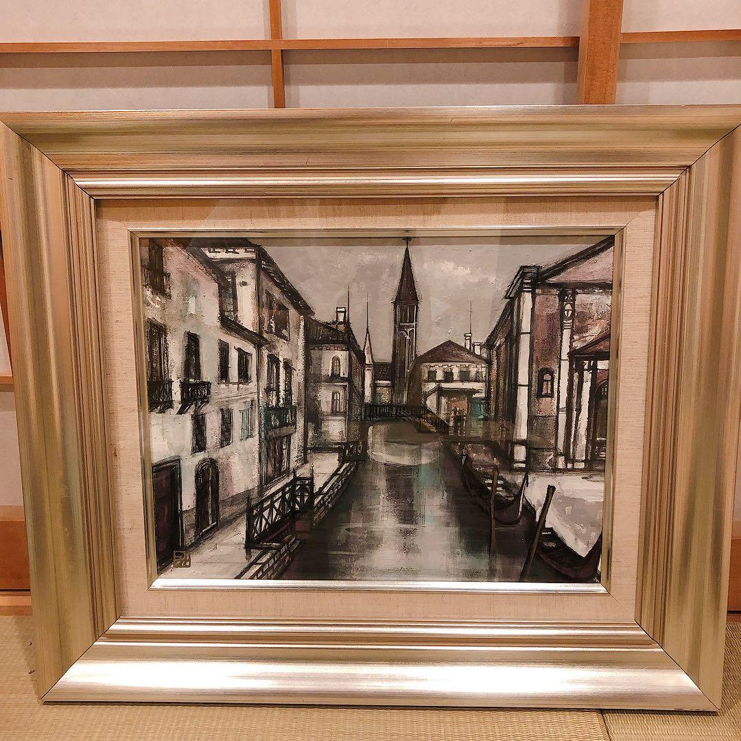 原美緒 『雪の朝』 日本画