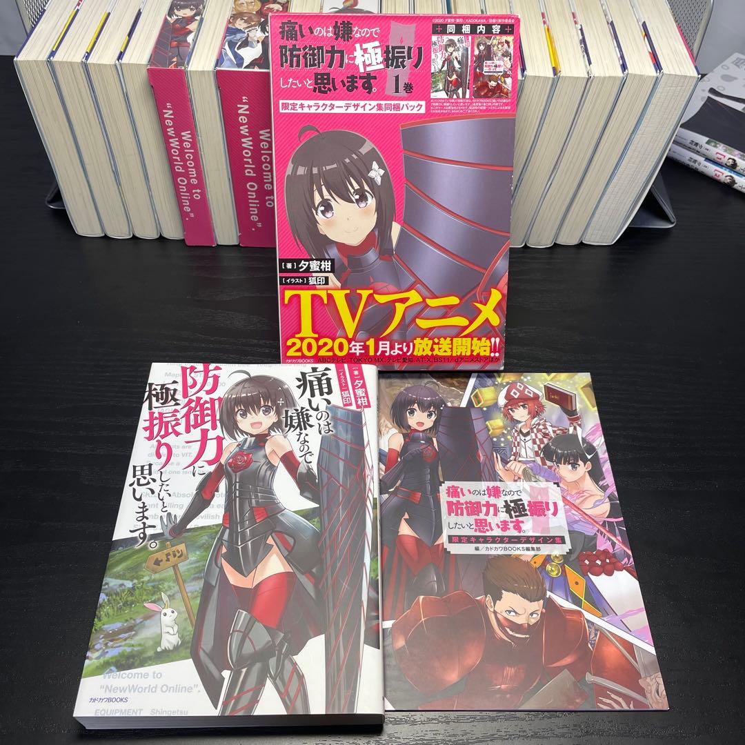 痛いのは嫌なので防御力に極振りしたいと思います。 全巻 1-19 特装版 おまけ