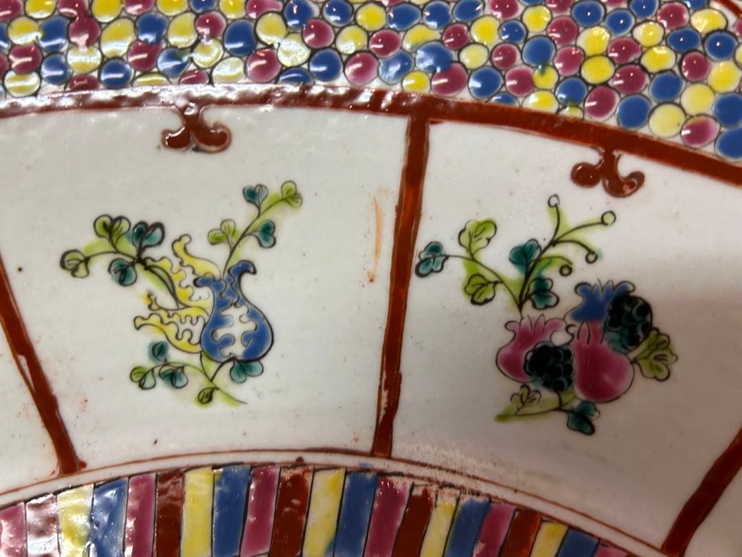 中国骨董　大皿