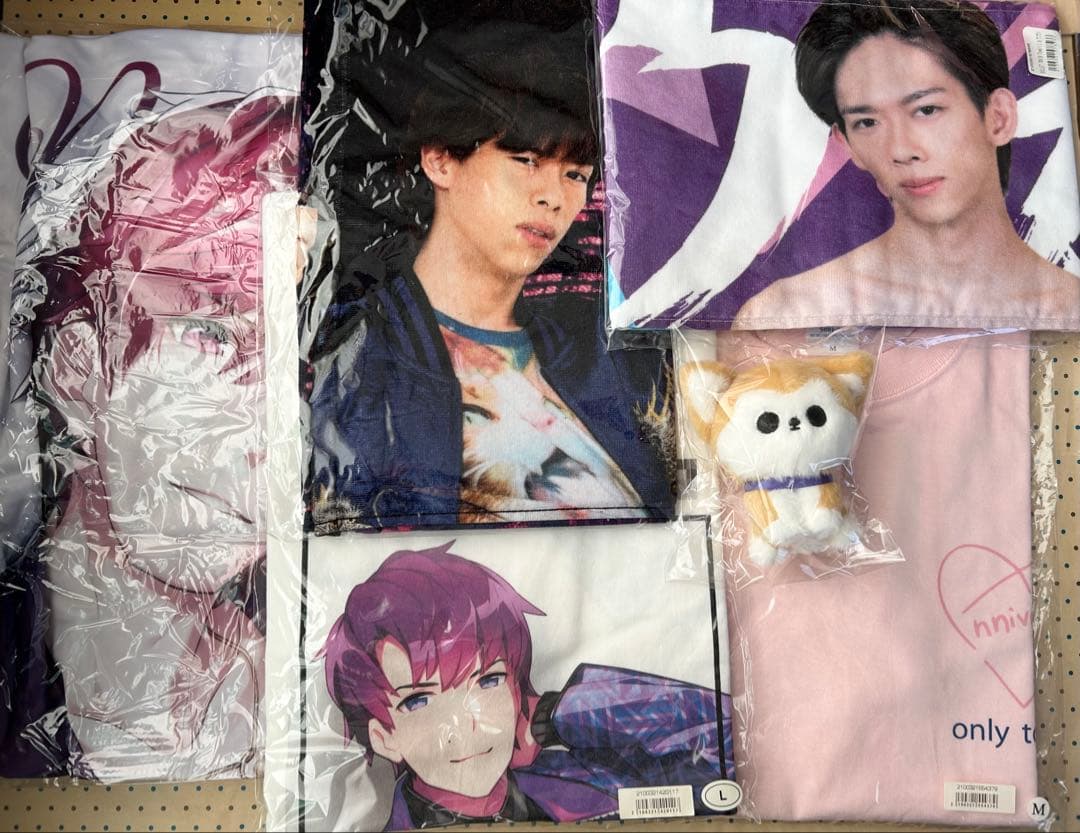 超特急 リョウガ 生誕グッズ Tシャツ タオル 枕カバー ティアラマスコット